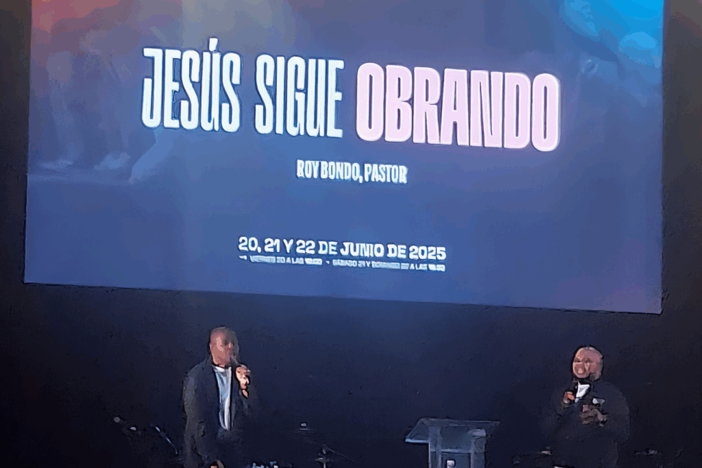 Campanha evangelística "Jésus Sigue Obrando", en Bilbao, España.