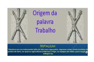 Trabalho entendido como sofrimento