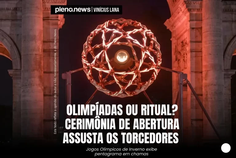 simbolismo ocultista nos Jogos Olímpicos de Inverno de Milão 2026
