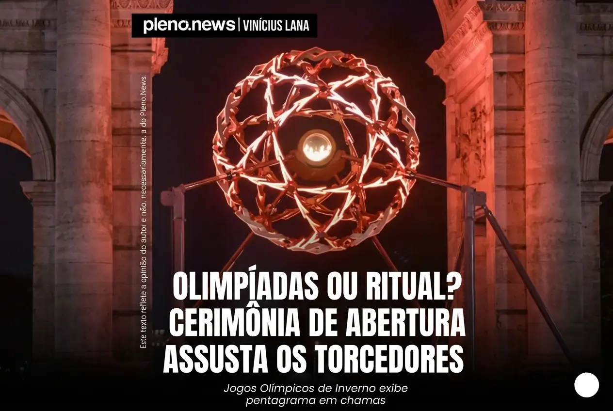 simbolismo ocultista nos Jogos Olímpicos de Inverno de Milão 2026